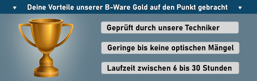 Infos und Vorteile zur B-Ware Platin