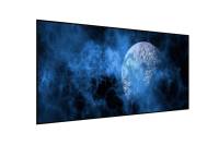 DELUXX Darkvision Kontrastleinwand 332 x 186cm - 150" SlimFrame Rahmenleinwand