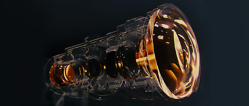 JVC NZ800 Premium Echtglas Optik Aufbau