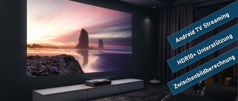 Formovie Cinema Edge Laser TV Integration Wohnzimmer