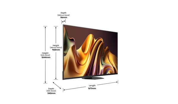 Hisense 75U8NQ Mini LED 75" - 4K HDR Fernseher | HEIMKINO.DE Tuning Edition