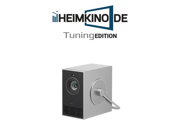 LG CineBeam Qube HU710PB - B-Ware Gold | HEIMKINO.DE Tuning Edition