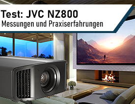 JVC NZ800 8K HDR Beamer Test