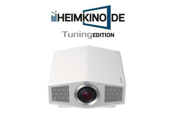 Sony BRAVIA Projektor 8 (VPL-XW6100ES) Weiss - 4K HDR Laser Beamer | HEIMKINO.DE Tuning Edition