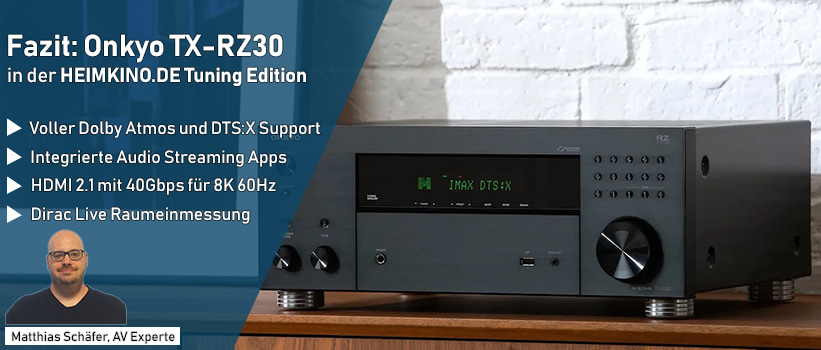 Onkyo TX-RZ50 AV Receiver Kaufberater Fazit