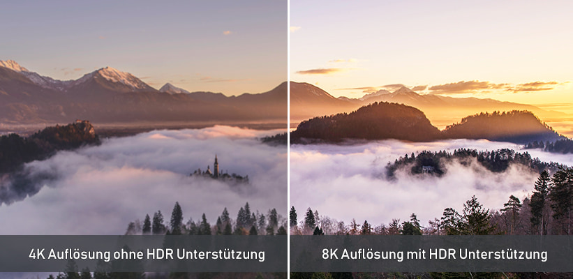 Integra DRX-5.4 Aufloesung und HDR Vergleich