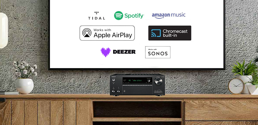 Onkyo TX-NR7100 Streaming Apps