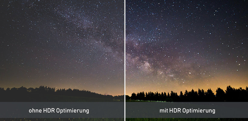 Optoma Photon Go Schwarzwert HDR Vergleich