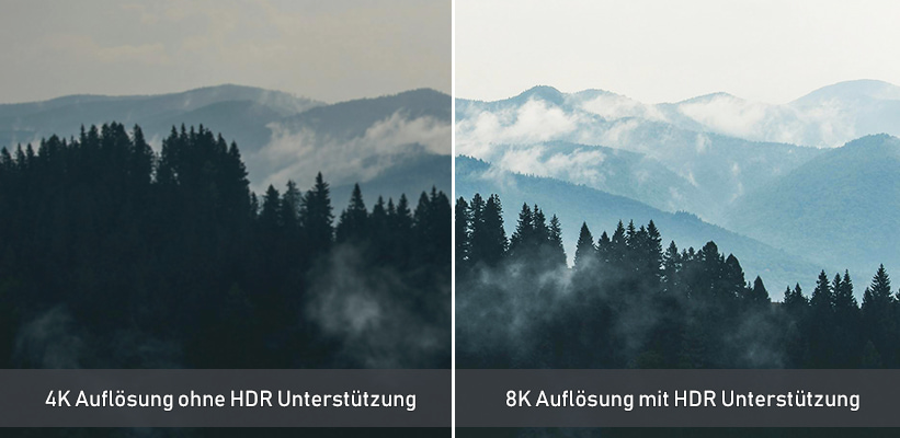 Integra DRX-8.4 Aufloesung und HDR Vergleich