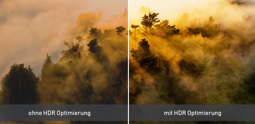 XGIMI MoGo 3 Pro HDR Performance Schwarzwert Vergleich